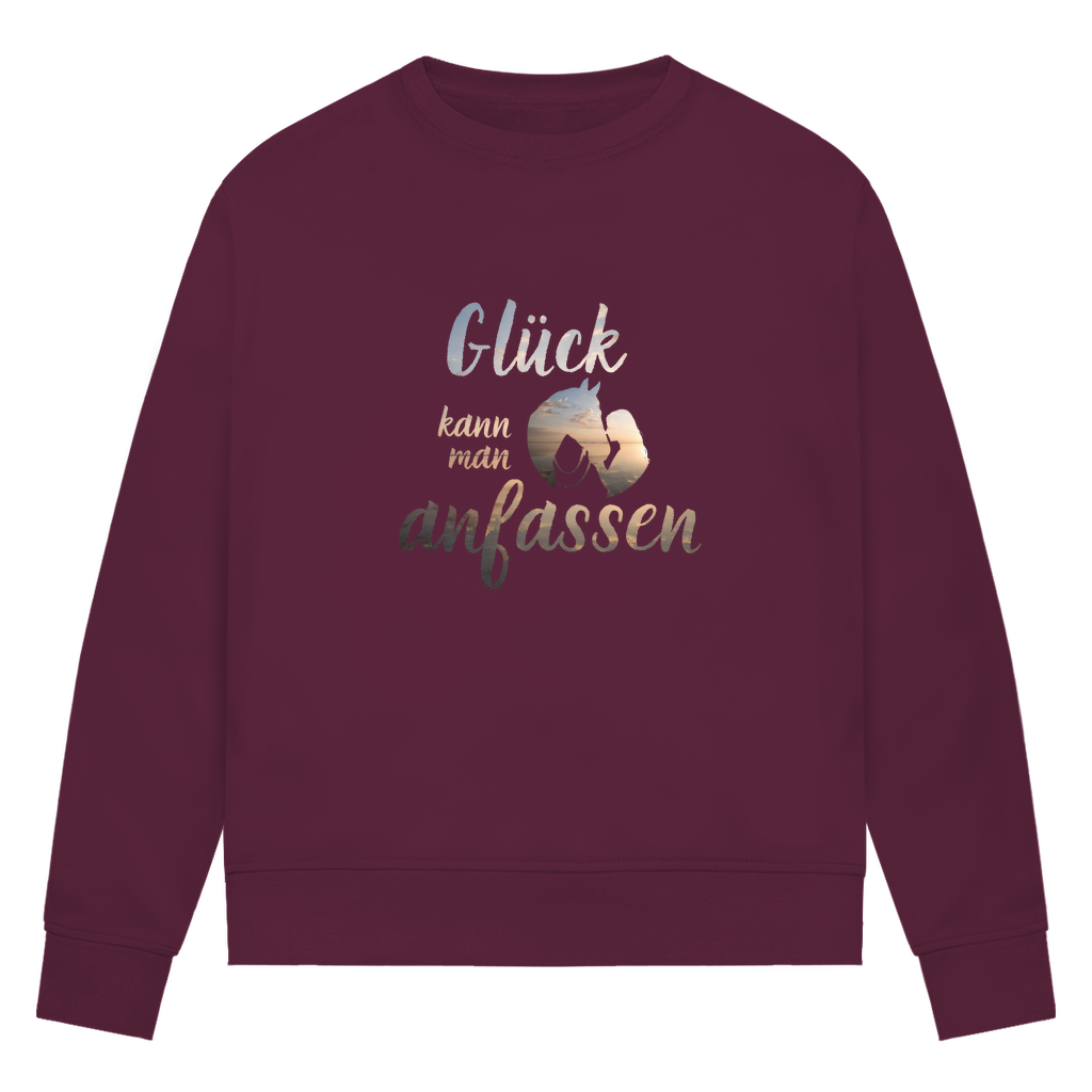 Glück - Bio-Sweatshirt für Damen