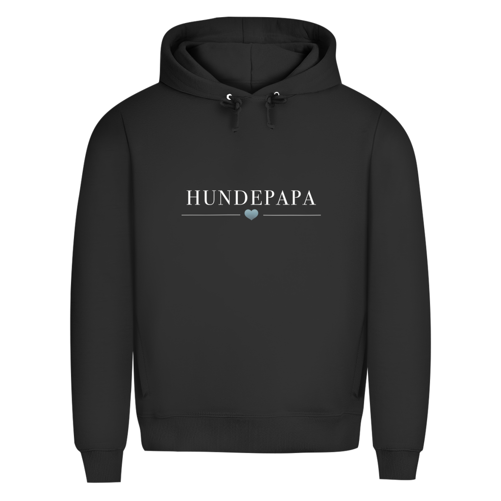 Hundepapa - Bio-Hoodie für Herren