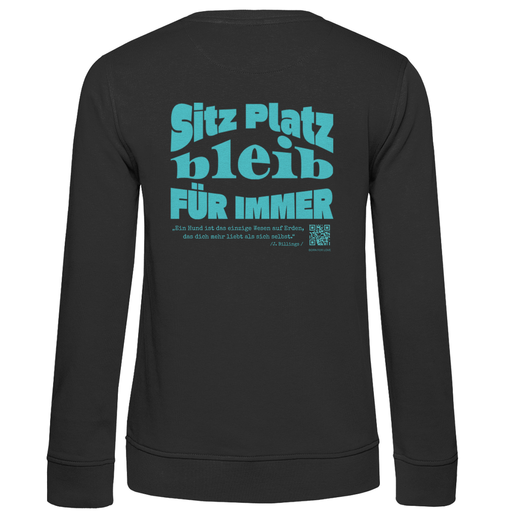 Dog Lover - Bio-Sweatshirt für Damen