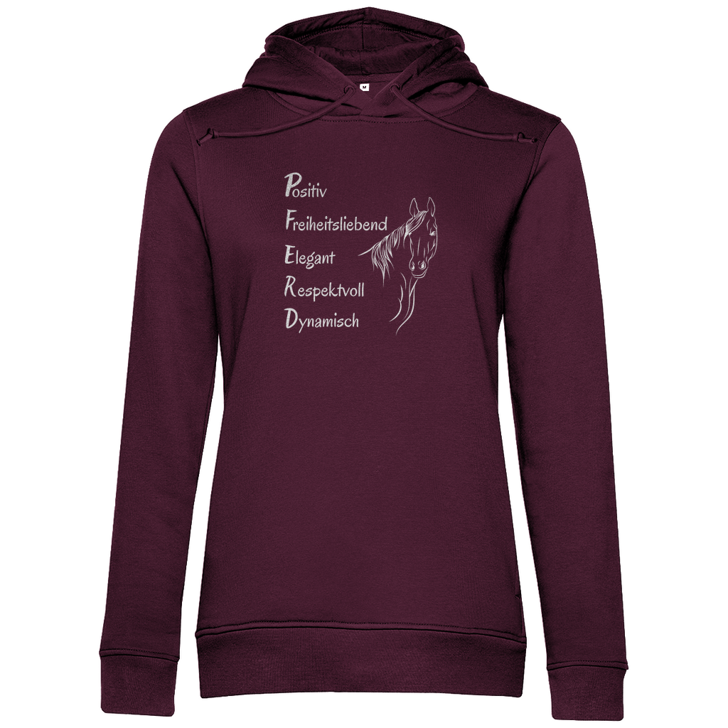 Seelenpferd - Bio-Hoodie für Damen