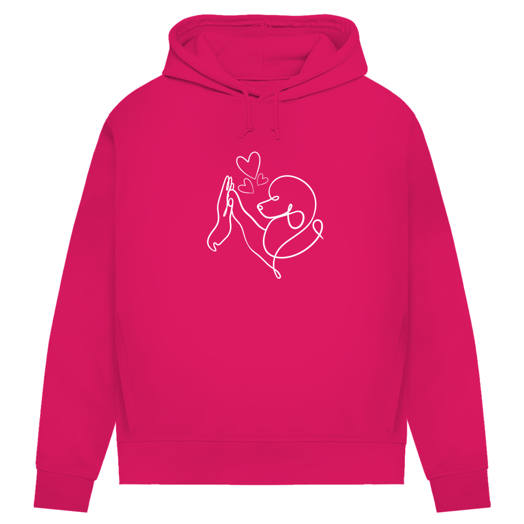 Pudelliebe - Bio-Hoodie für Damen