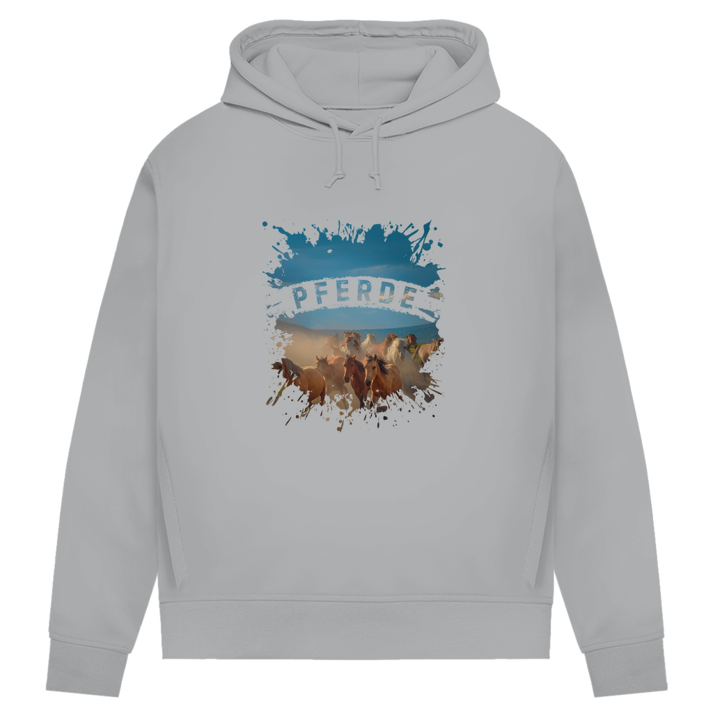 Pferdeliebe - Bio-Hoodie für Damen
