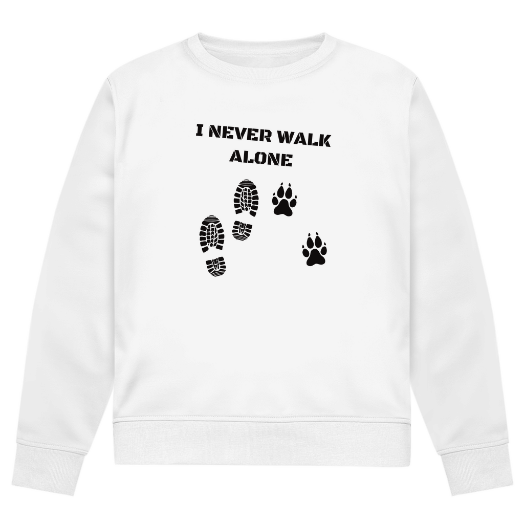 I Never Walk Alone - Bio-Sweatshirt für Herren