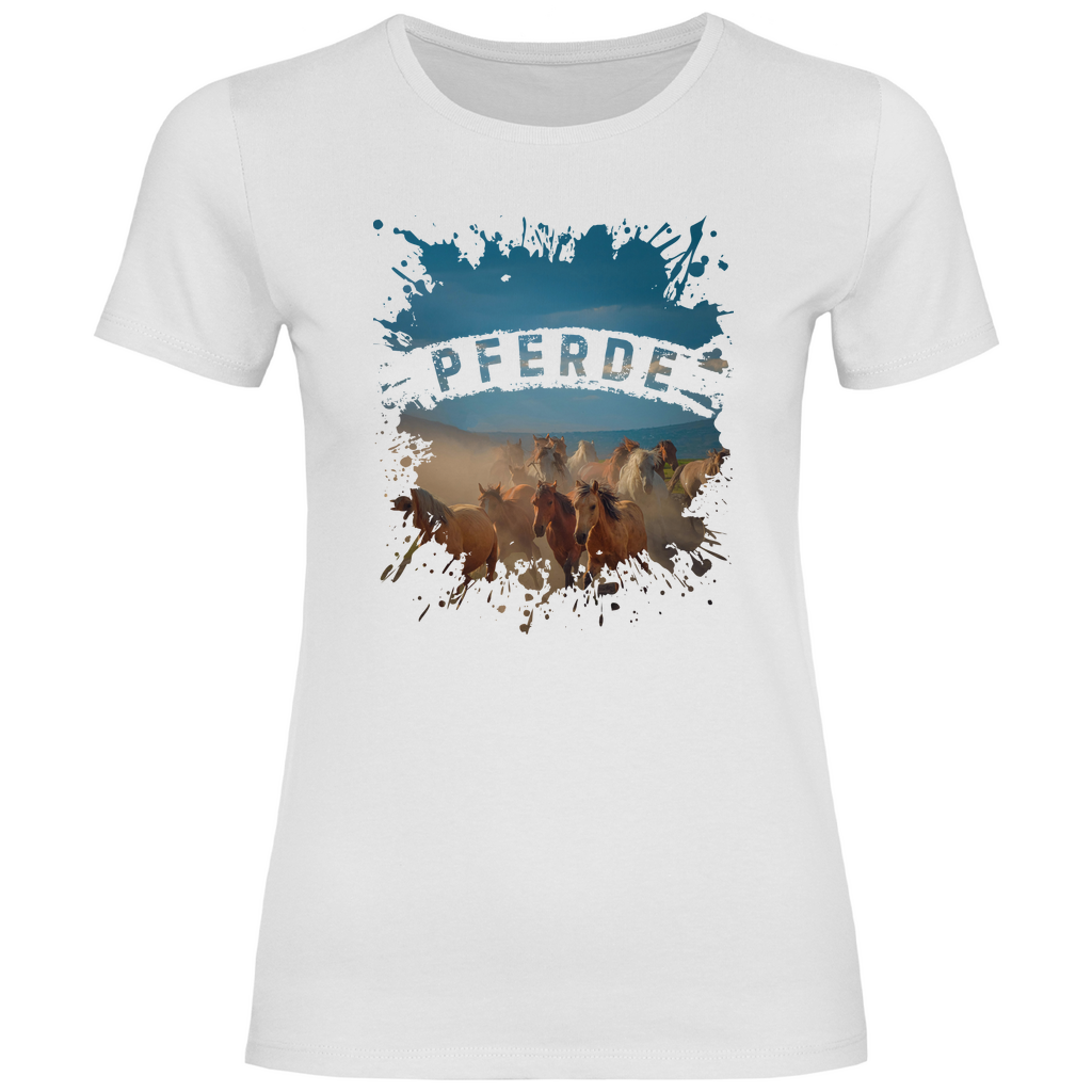 Pferdeliebe - T-Shirt für Damen