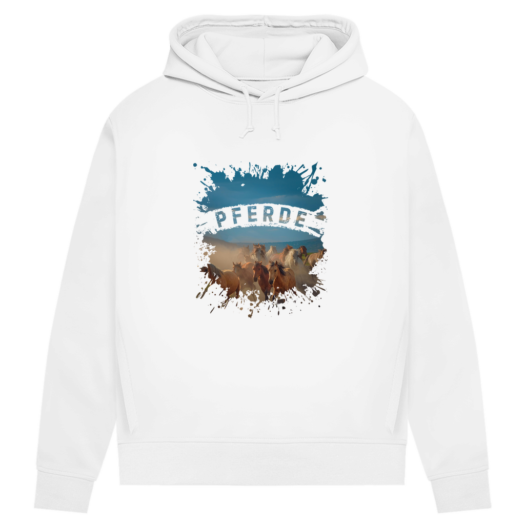 Pferdeliebe - Bio-Hoodie für Damen