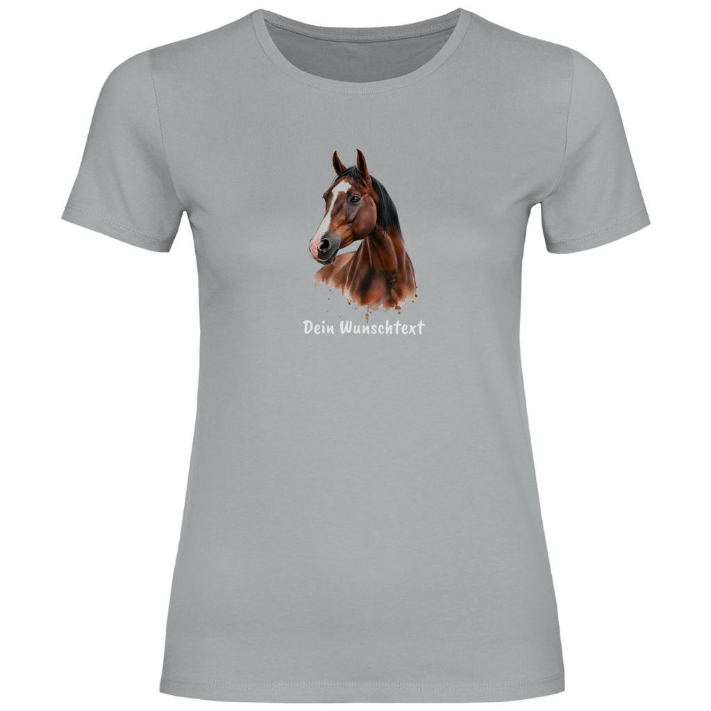 Lieblingspferd - T-Shirt für Damen- Dein Wunschtext