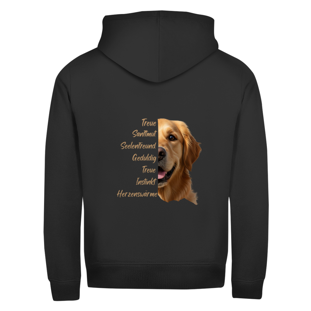 Golden Retriever- Zipper-Hoodie Unisex