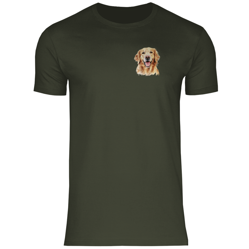 Herren T-Shirt T-Shirt mit deinem Lieblingshund