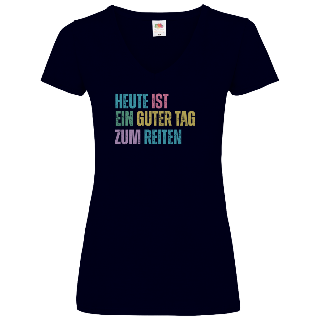 Reitsport- V-Shirt für Damen