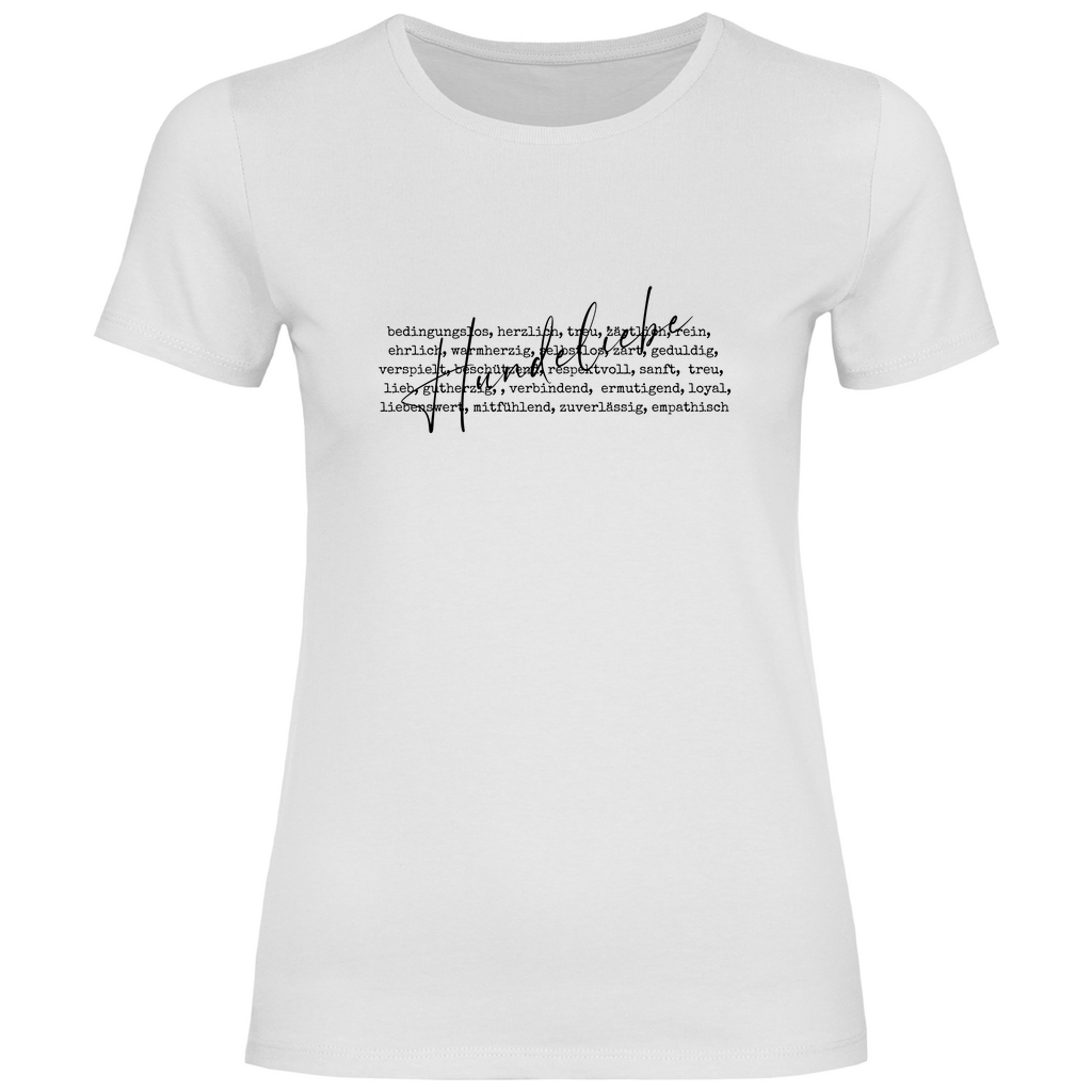 Hunde Liebe ist... - T-Shirt für Damen