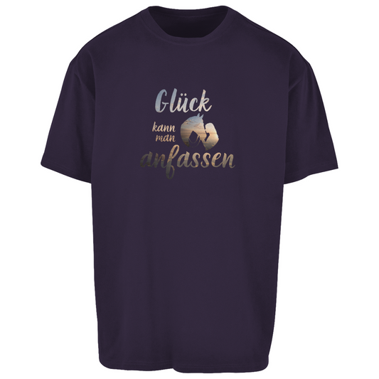 Glück - Oversize T-Shirt-Unisex