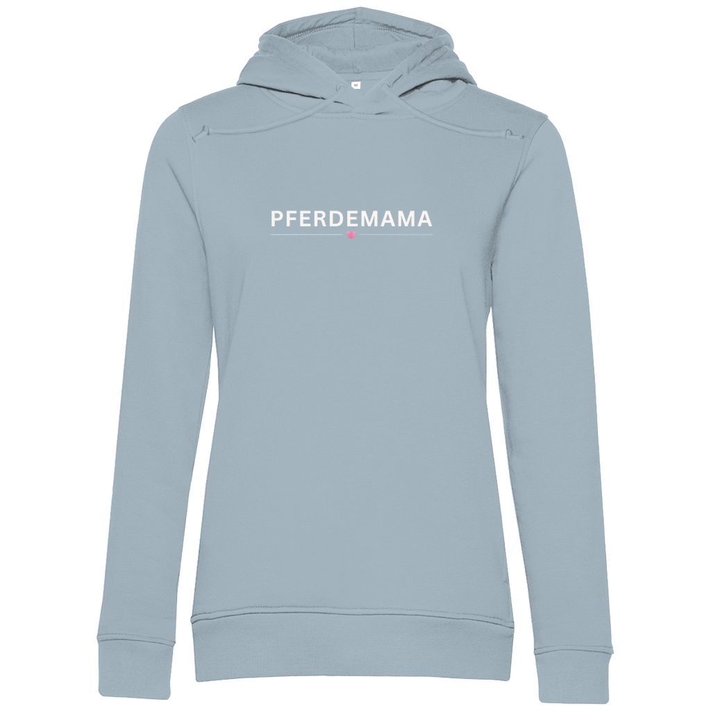 Pferdemama - Bio-Hoodie für Damen