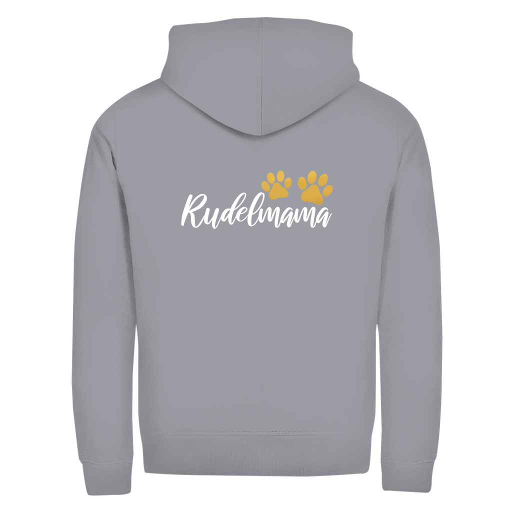 Rudelmama- Zipper-Hoodie Unisex | Rückendruck