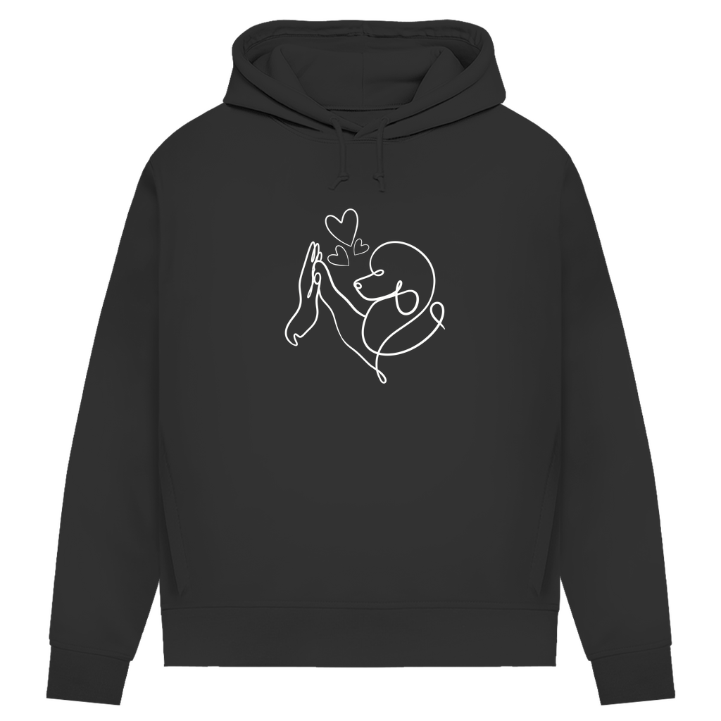 Pudelliebe - Bio-Hoodie für Damen