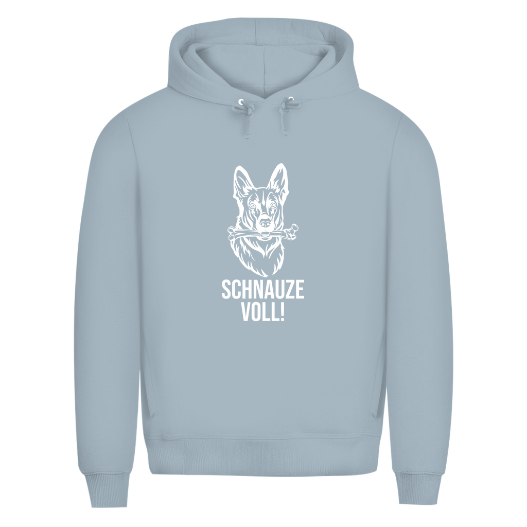 Schnauze Voll - Bio-Hoodie für Herren