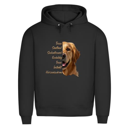Golden Retriever - Bio-Hoodie für Herren