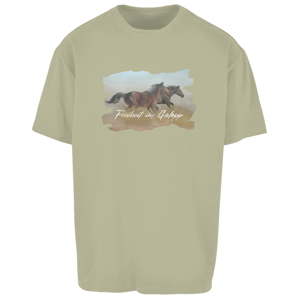 Freiheit im Galopp - Oversize T-Shirt-Unisex