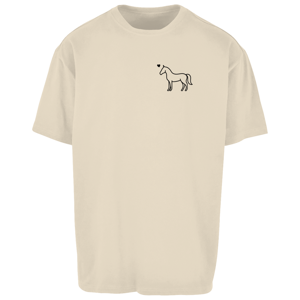 Eleganz mit Herz - Oversize T-Shirt-Unisex
