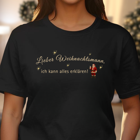 Lieber Weihnachtsmann - T-Shirt für Damen