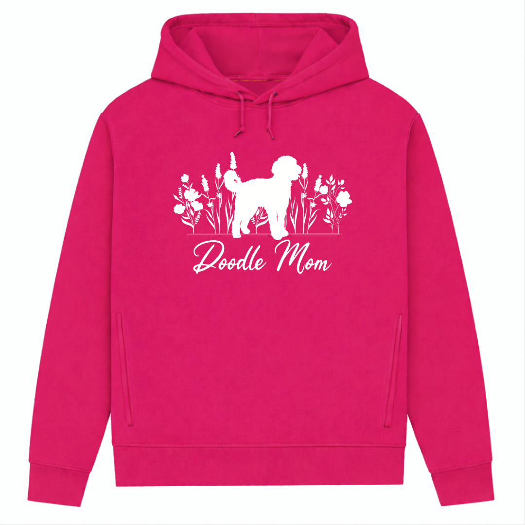 Doodle Mom – Hoodie aus Bio-Baumwolle für Damen