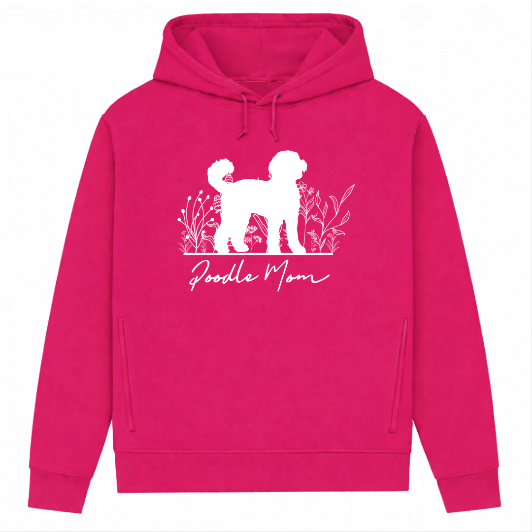 Pudel Mom– Hoodie aus Bio-Baumwolle für Damen