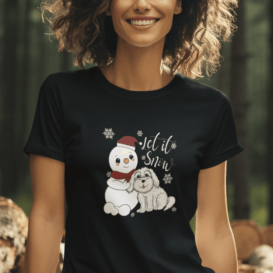 Let it snow - T-Shirt für Damen
