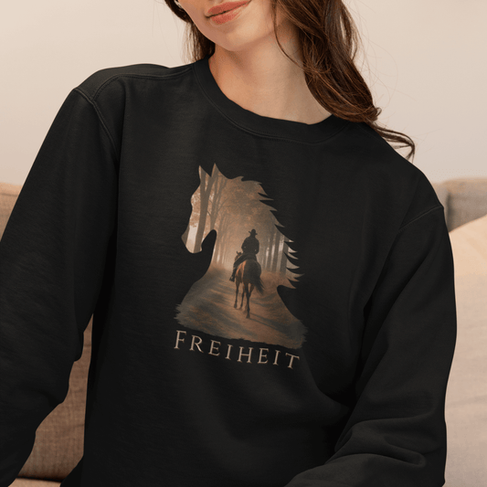 Freiheit - Bio-Sweatshirt für Damen