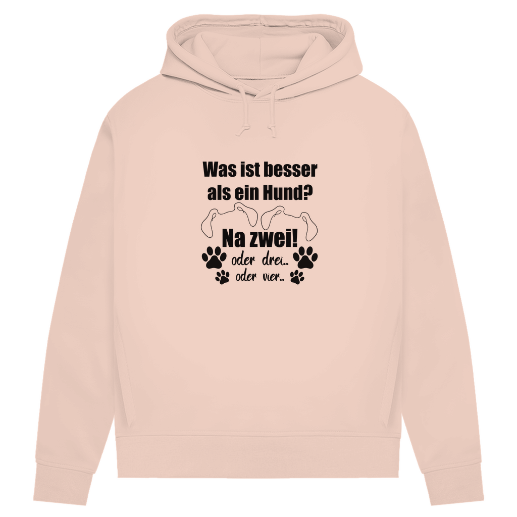 Je Mehr Desto Besser - Bio-Hoodie für Damen