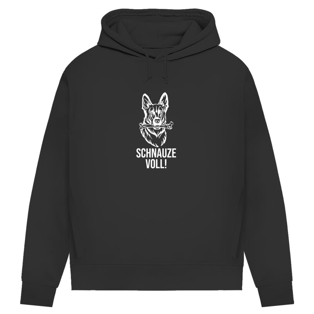 Schnauze Voll - Bio-Hoodie für Damen