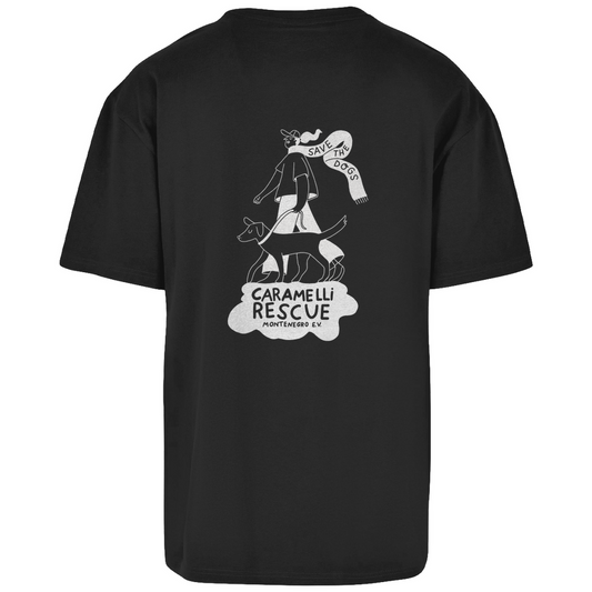 Save the Dogs - Oversize T-Shirt - Unisex | Caramelli | Beidseitig