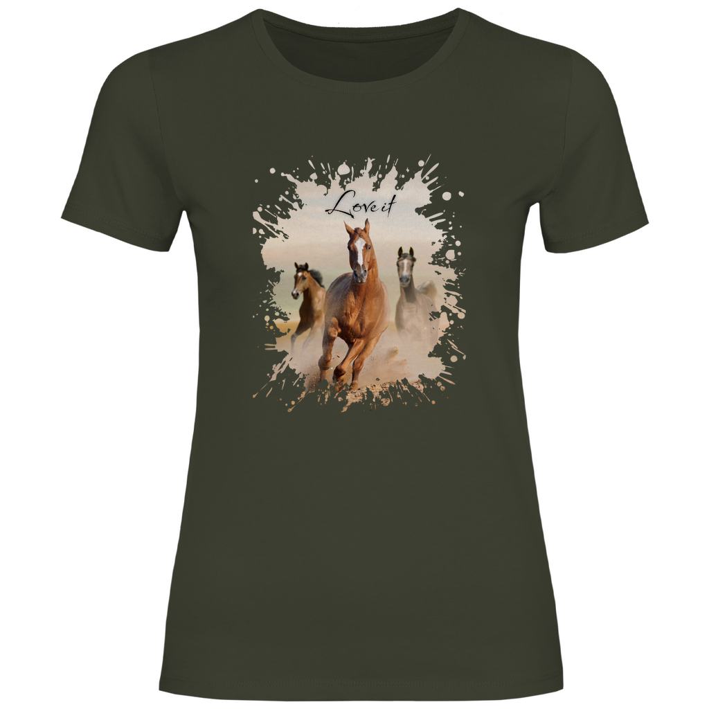 Pferdepower - T-Shirt für Damen