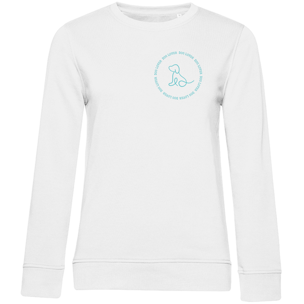 Dog Lover - Bio-Sweatshirt für Damen