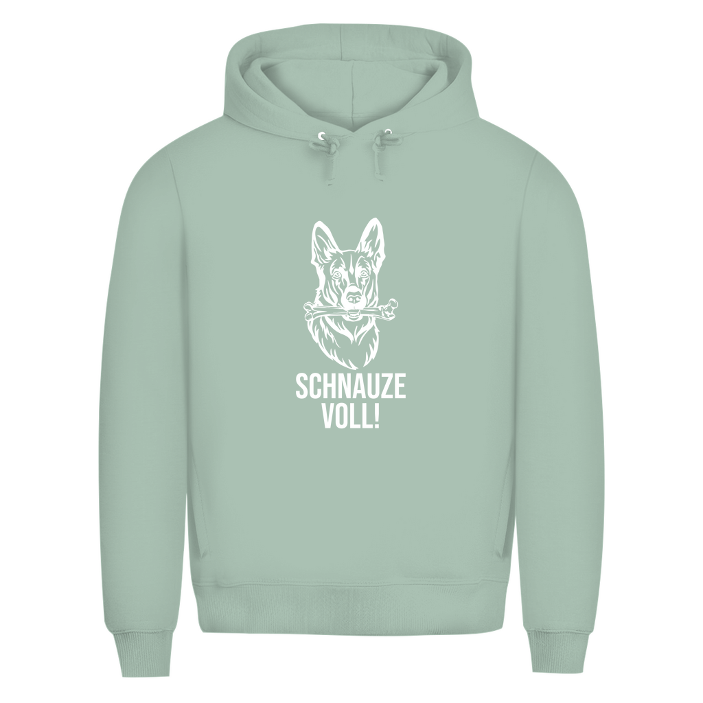 Schnauze Voll - Bio-Hoodie für Herren