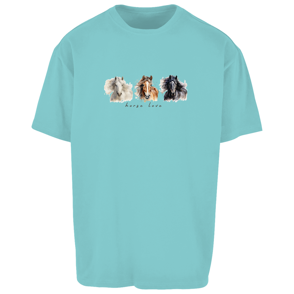 Horse Love - Oversize T-Shirt-Unisex
