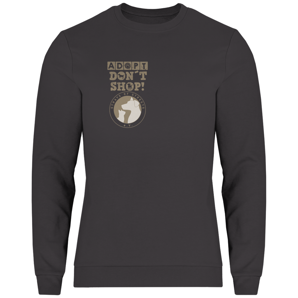 Strays of Streets Adopt Don´t Shop - Sweatshirt für Herren