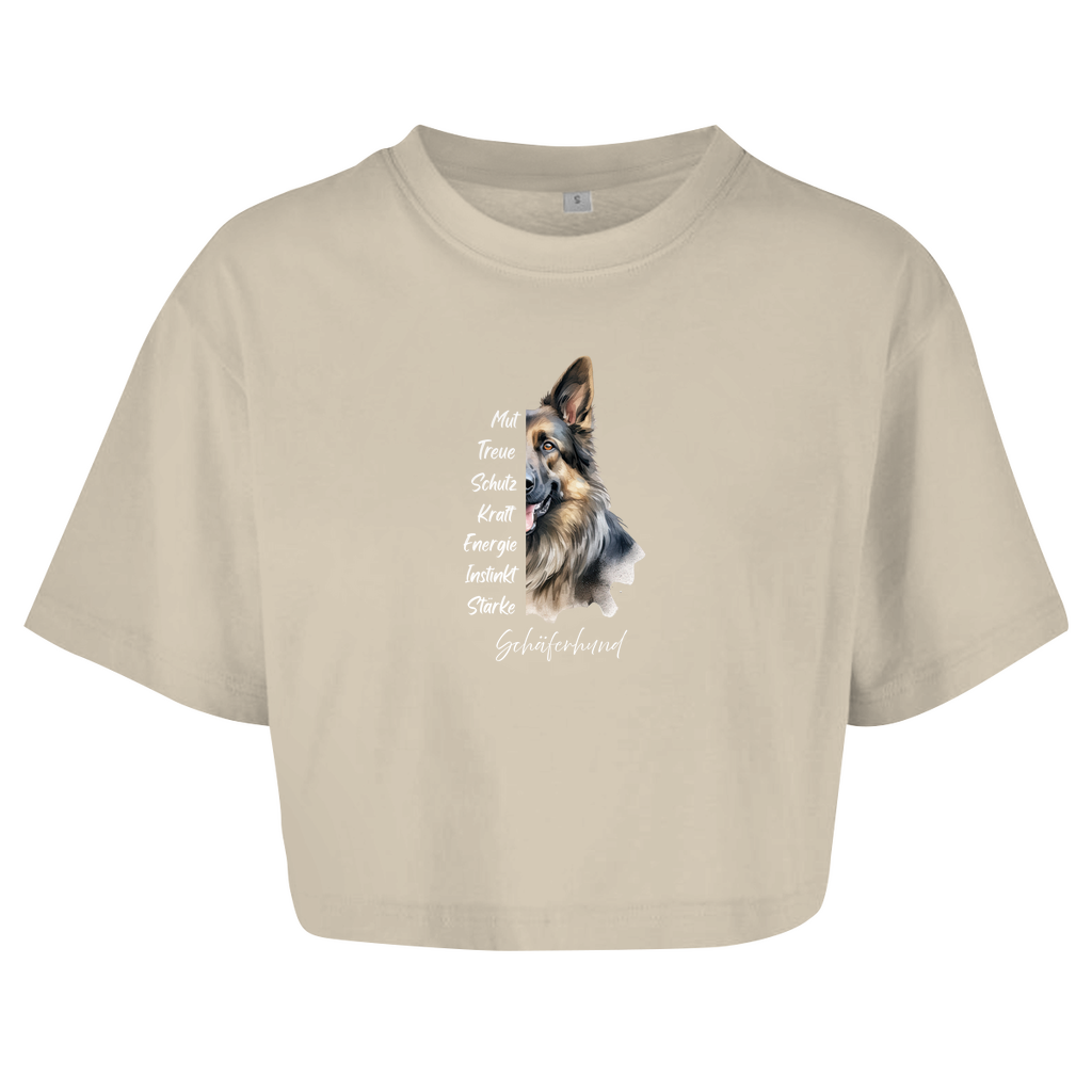 Schäferhund - Oversize Crop Top