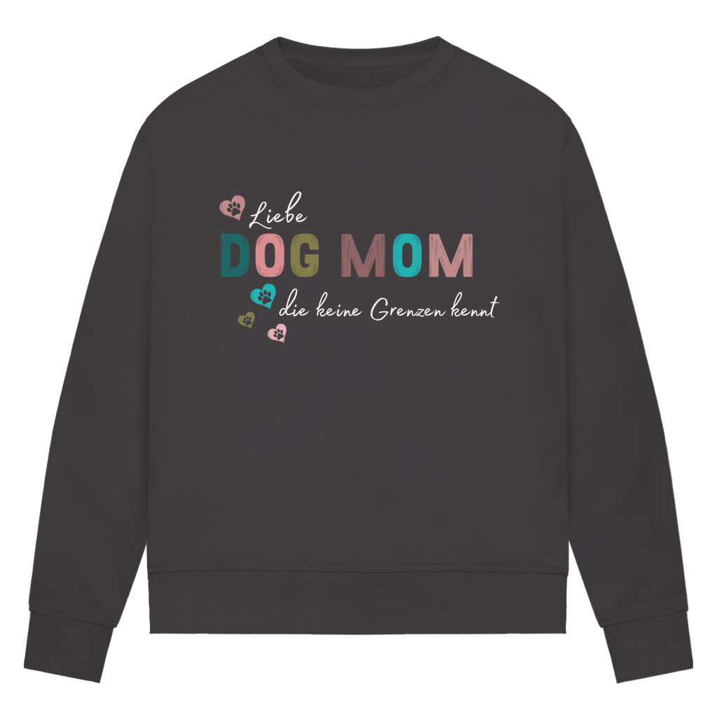 Liebe ohne Grenzen - Bio-Sweatshirt für Damen