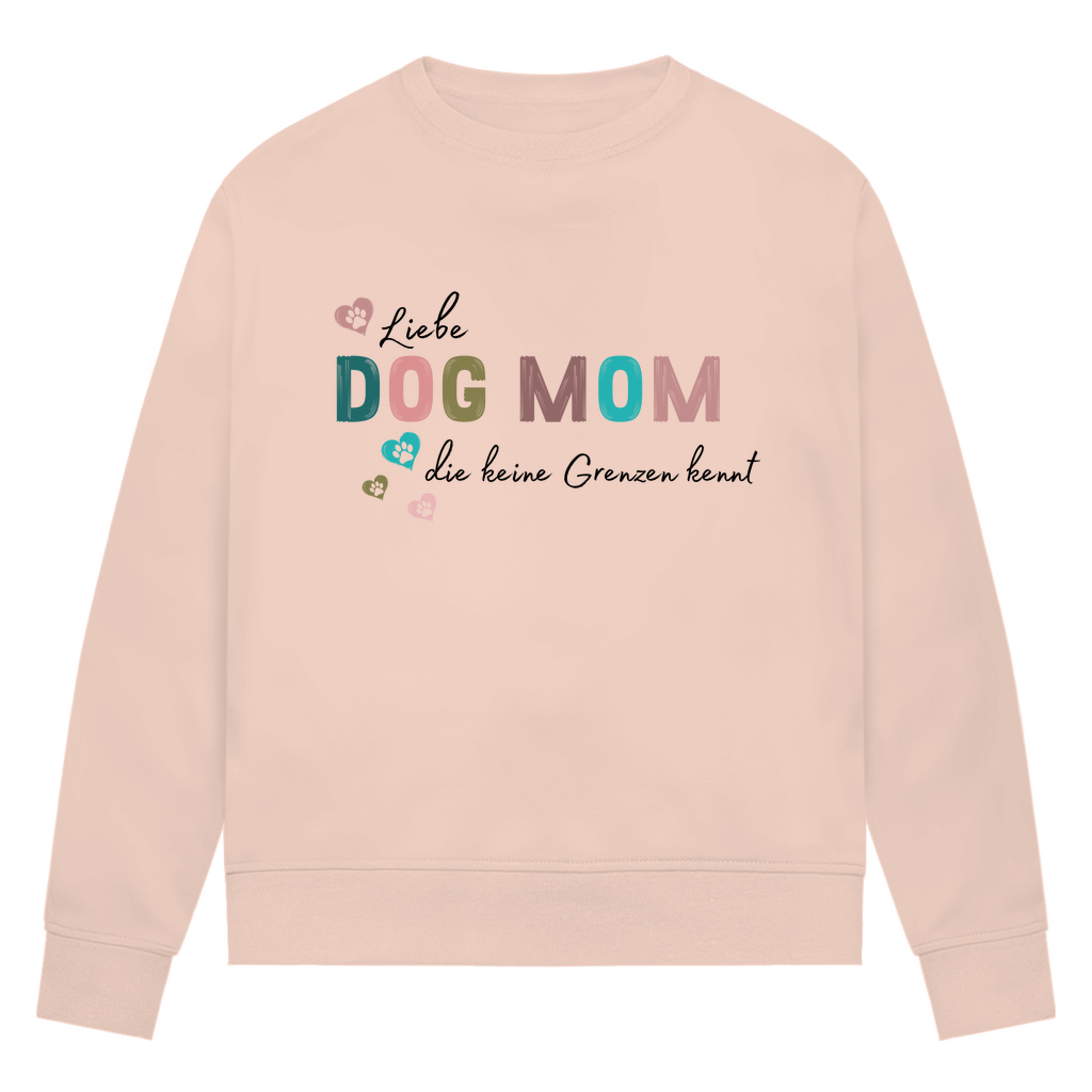 Liebe ohne Grenzen - Bio-Sweatshirt für Damen