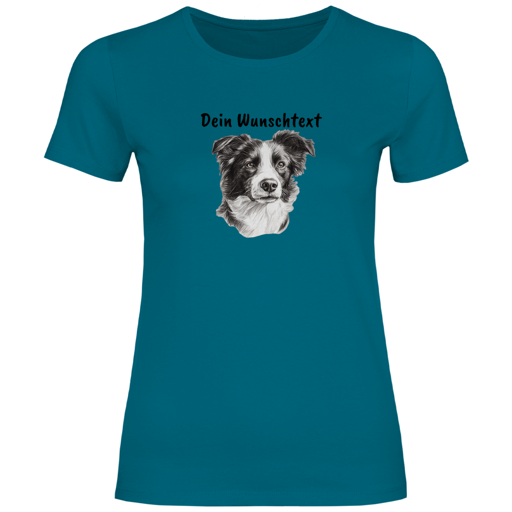 Fellfreund -T-Shirt für Damen- Dein Wunschtext