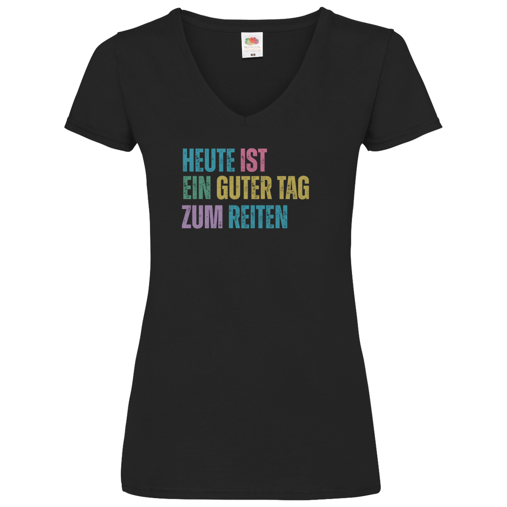 Reitsport- V-Shirt für Damen