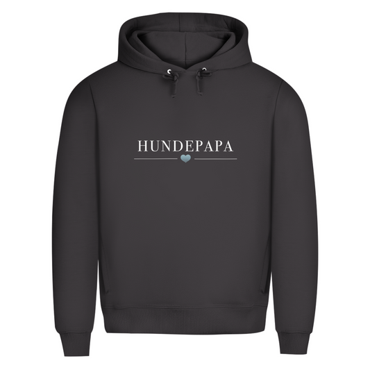 Hundepapa - Bio-Hoodie für Herren