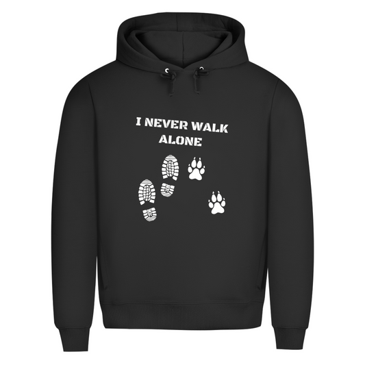 I Never Walk Alone - Bio-Hoodie für Herren