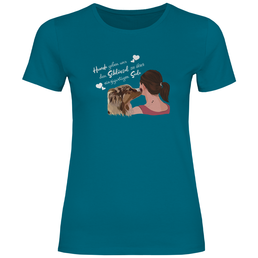 Schlüssel zur Seele - T-Shirt für Damen