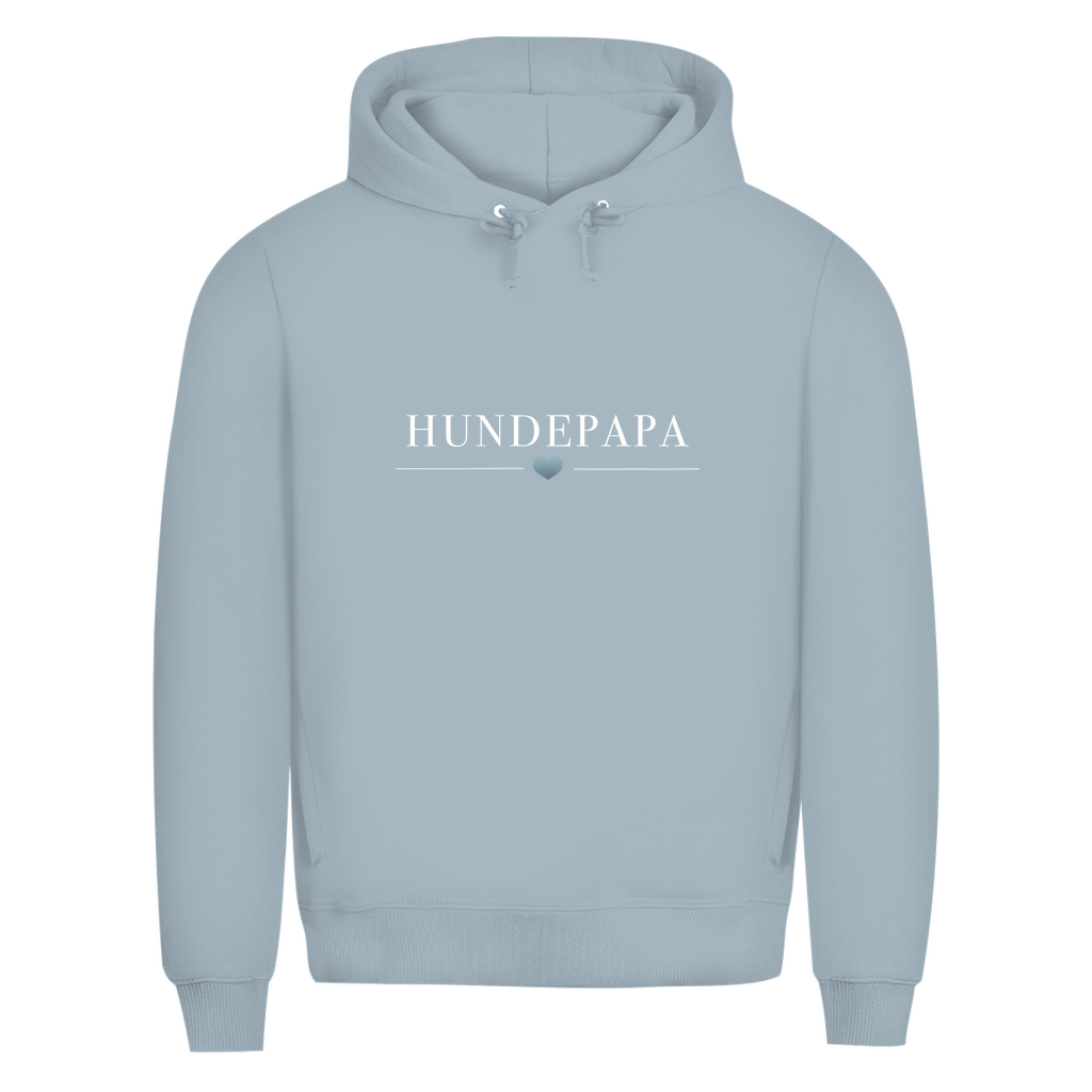 Hundepapa - Bio-Hoodie für Herren