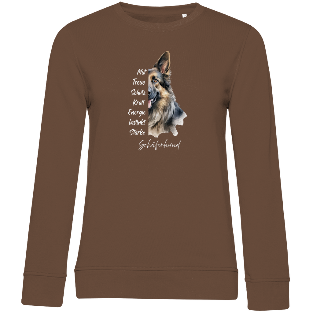 Schäferhund - Bio-Sweatshirt für Damen