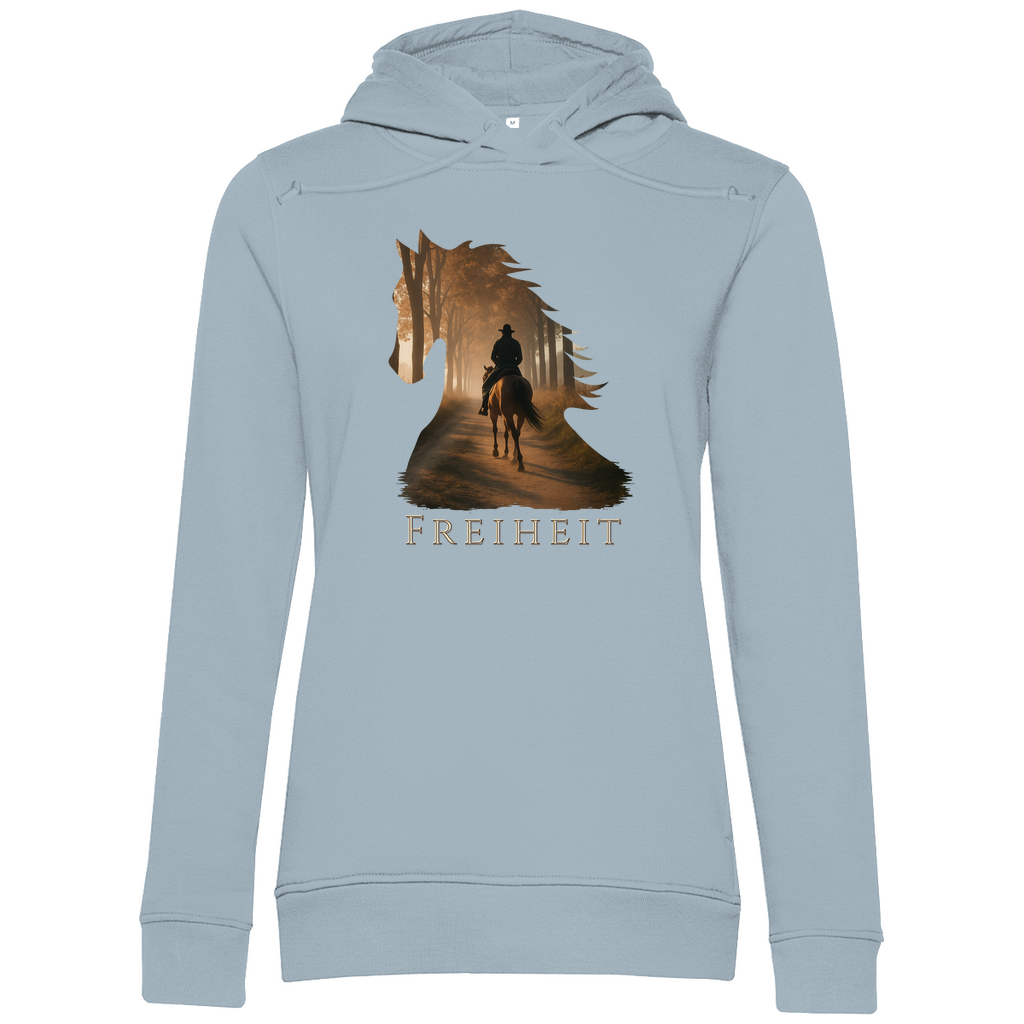 Freiheit - Bio-Hoodie für Damen