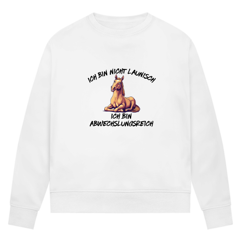 Abwechslungsreich - Bio-Sweatshirt für Damen