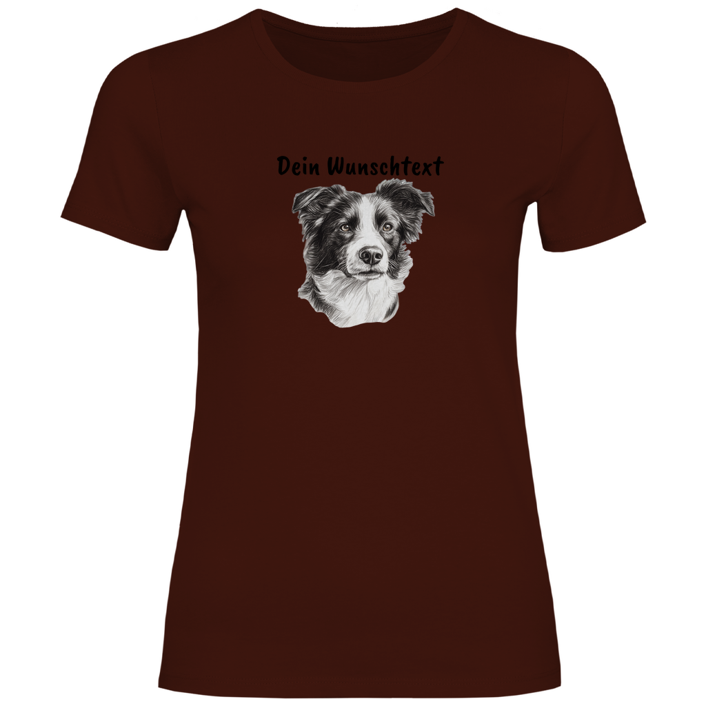 Fellfreund -T-Shirt für Damen- Dein Wunschtext
