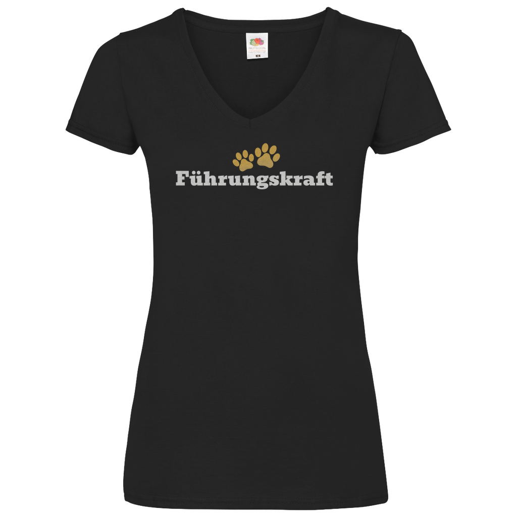 Führungskraft - V-Shirt für Damen