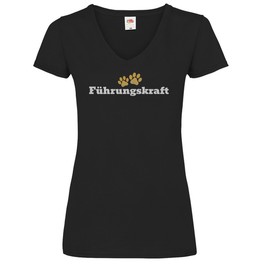 Führungskraft - V-Shirt für Damen